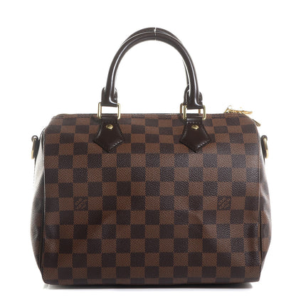 Louis Vuitton Damier Ebene Speedy Bandouliere 25 1 of 9