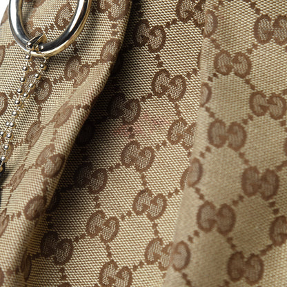 Gucci Monogram Large Sukey Tote Dark Brown 12 of 19
