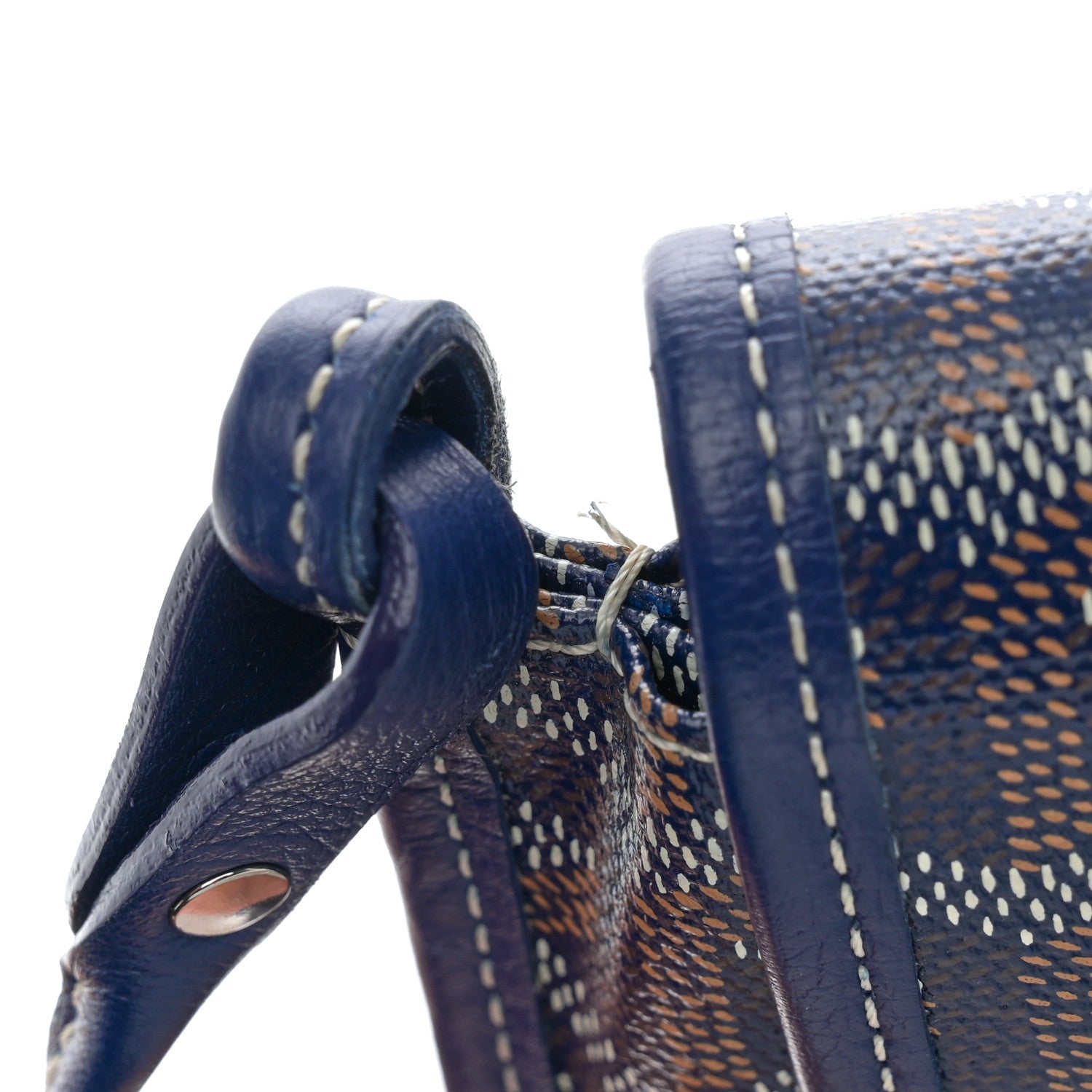 Goyard Goyardine Plumet Wallet Clutch Navy 13 of 13