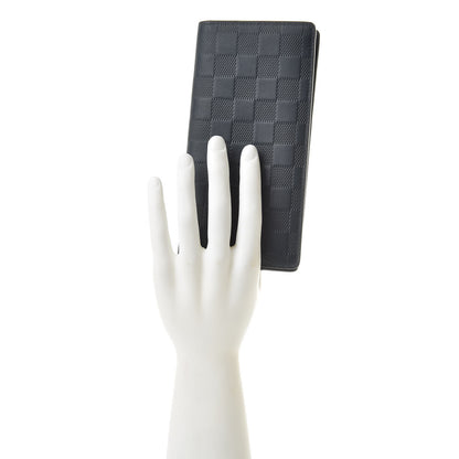 Louis Vuitton Damier Infini Brazza Wallet Cosmos 2 of 7