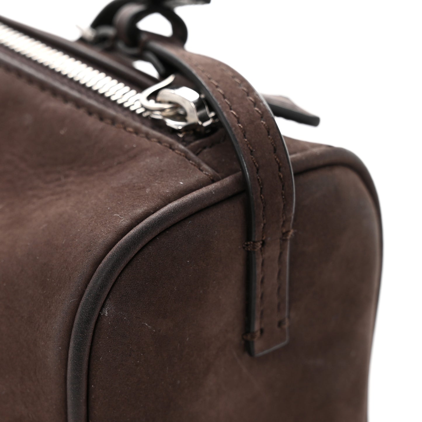 Suede 90's Bag Dark Aniline