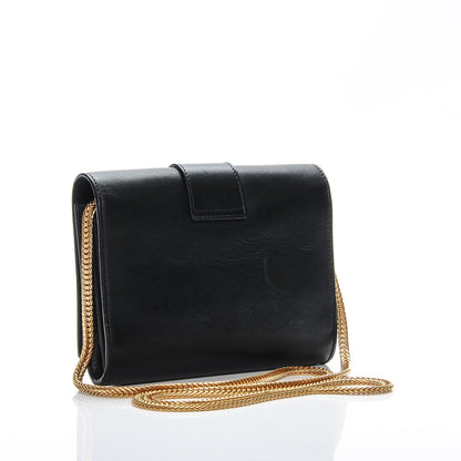 Saint Laurent Calfskin Small Classic Y Satchel Bag Black 3 of 9