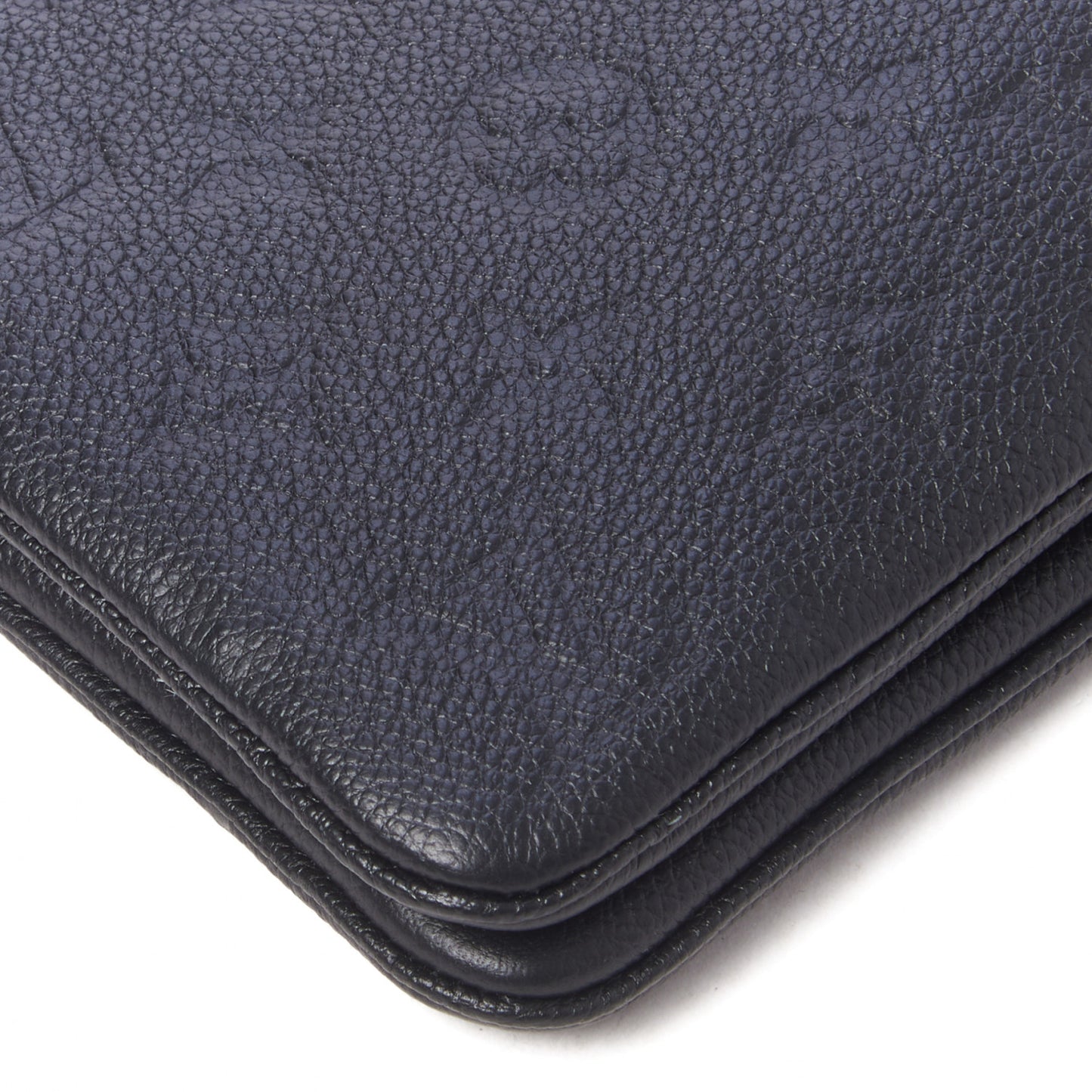 Empreinte Double Zip Pochette Black
