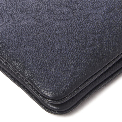 Louis Vuitton Empreinte Double Zip Pochette Black 6 of 8