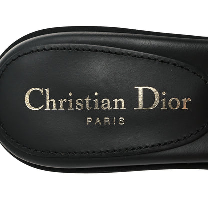 Christian Dior Calfskin Cannage Quilted Dio(r)evolution 80mm Slide Sandals 38.5 Black 8 of 8