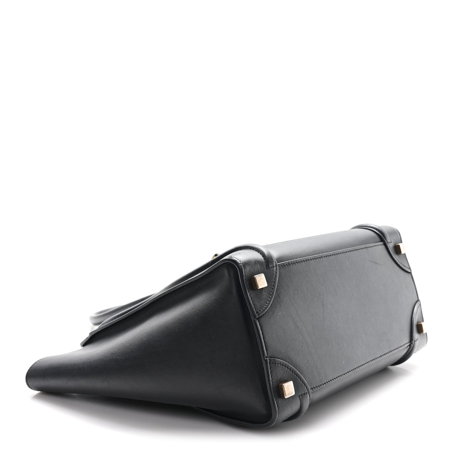Smooth Calfskin Micro Luggage Black