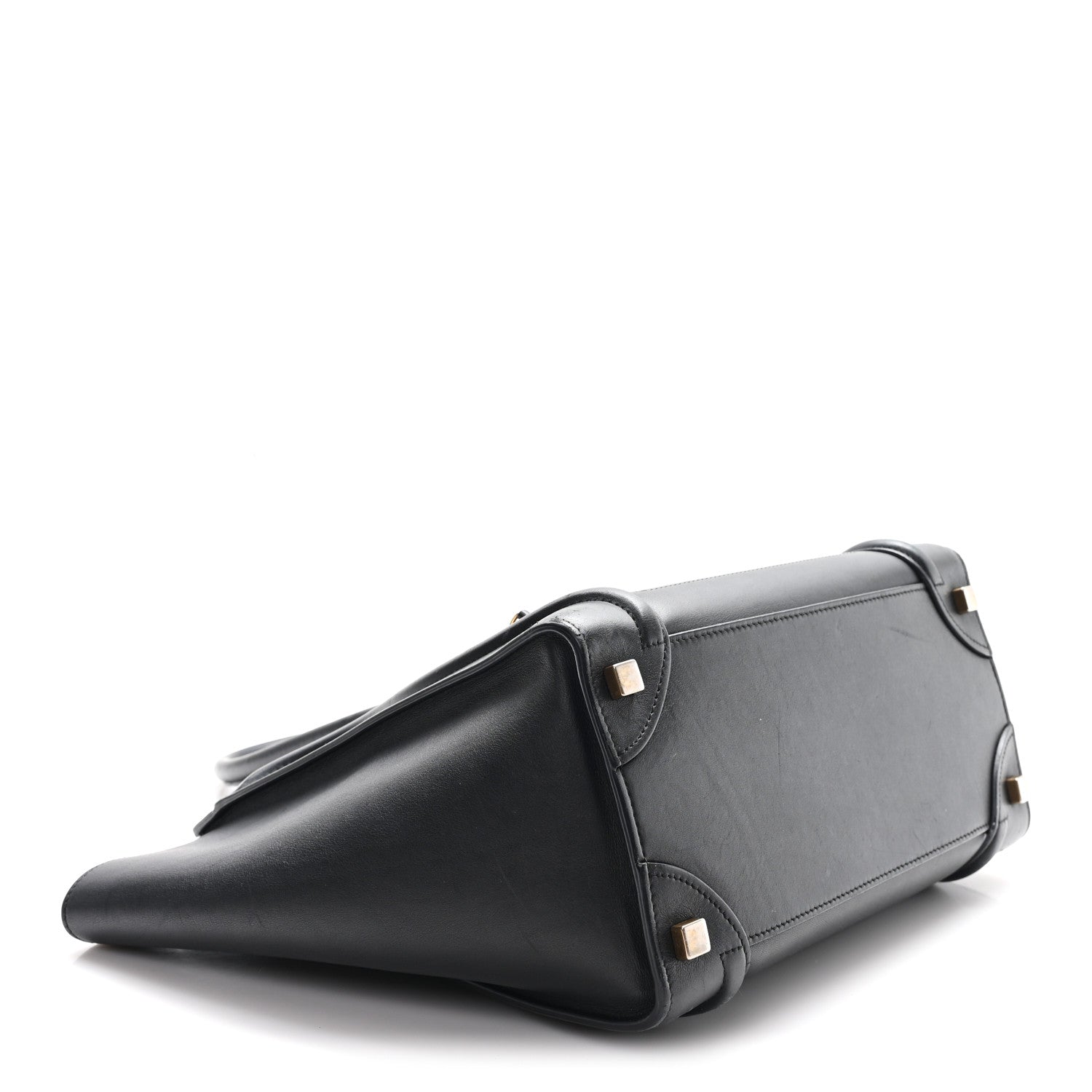 Celine Smooth Calfskin Micro Luggage Black 4 of 11