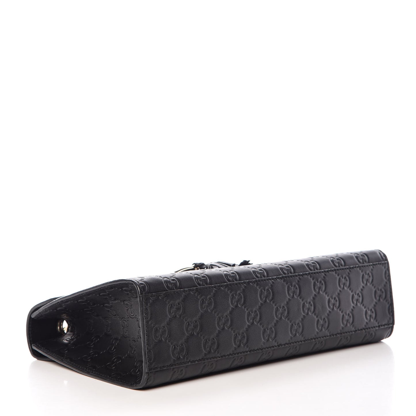 Guccissima Medium Emily Chain Shoulder Bag Black