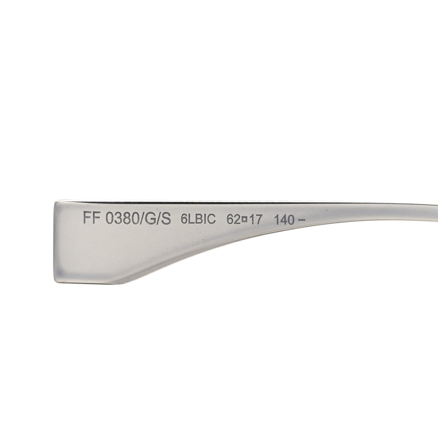 Metal Crystal Freedom Sunglasses FF 0380/G/S Silver