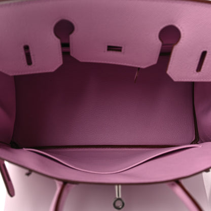 Hermes Epsom Birkin 30 Mauve Sylvestre 4 of 10