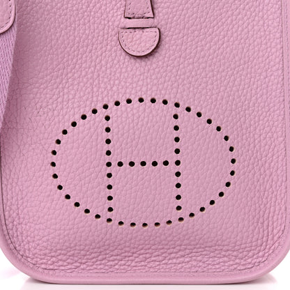 Hermes Taurillon Clemence Evelyne TPM Mauve Sylvestre 10 of 11