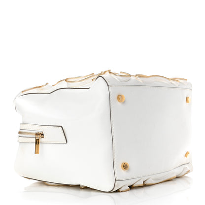 Stella McCartney Eco Alter Nappa Cavendish Zipper Tote White 3 of 6
