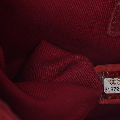 Chanel Caviar Stitched Small Flap Red 7 of 11