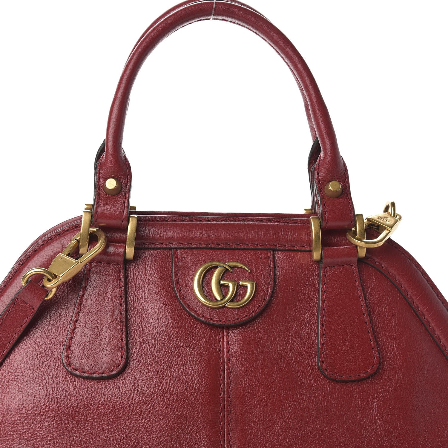 Gucci Piuma Lux Energy Medium Re(Belle) Top Handle Bag Romantic Cerise 12 of 12