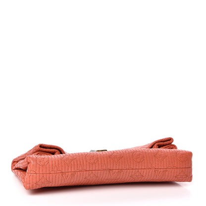 Louis Vuitton Calfskin Quilted Monogram Altair Clutch Rose 4 of 8