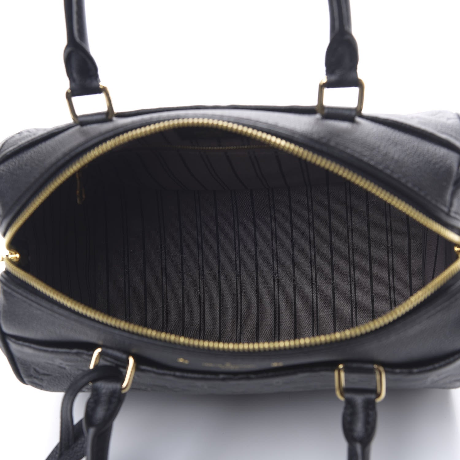 Louis Vuitton Empreinte Speedy Bandouliere 25 NM Black 4 of 8