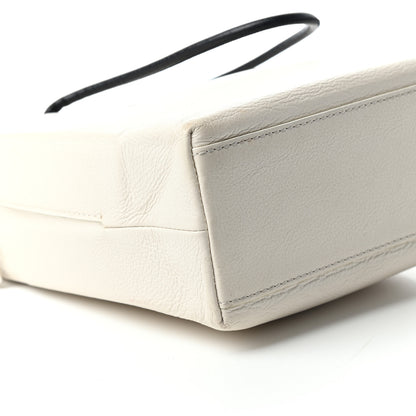 Balenciaga Calfskin Logo XXS Shopping Tote White 8 of 9