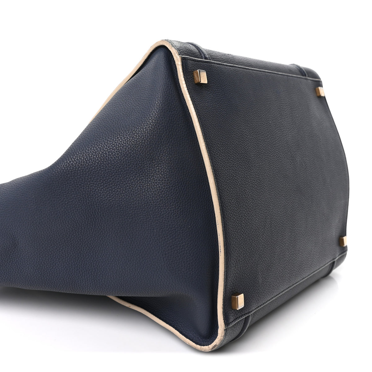 Celine Baby Grained Calfskin Medium Phantom Luggage Navy 8 of 9