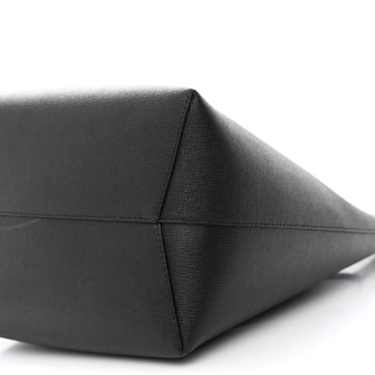 Mansur Gavriel Saffiano Bucket Bag Black Flamma 10 of 15