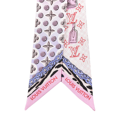 Louis Vuitton Silk Monogram Bubblegram BB Bandeau Blush 2 of 3