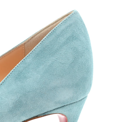 Christian Louboutin Veau Velours Pigalle Follies 85 Pumps 37 Noumea 8 of 9