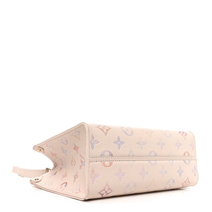 Louis Vuitton Empreinte Monogram Onthego PM Dream Cream 4 of 9