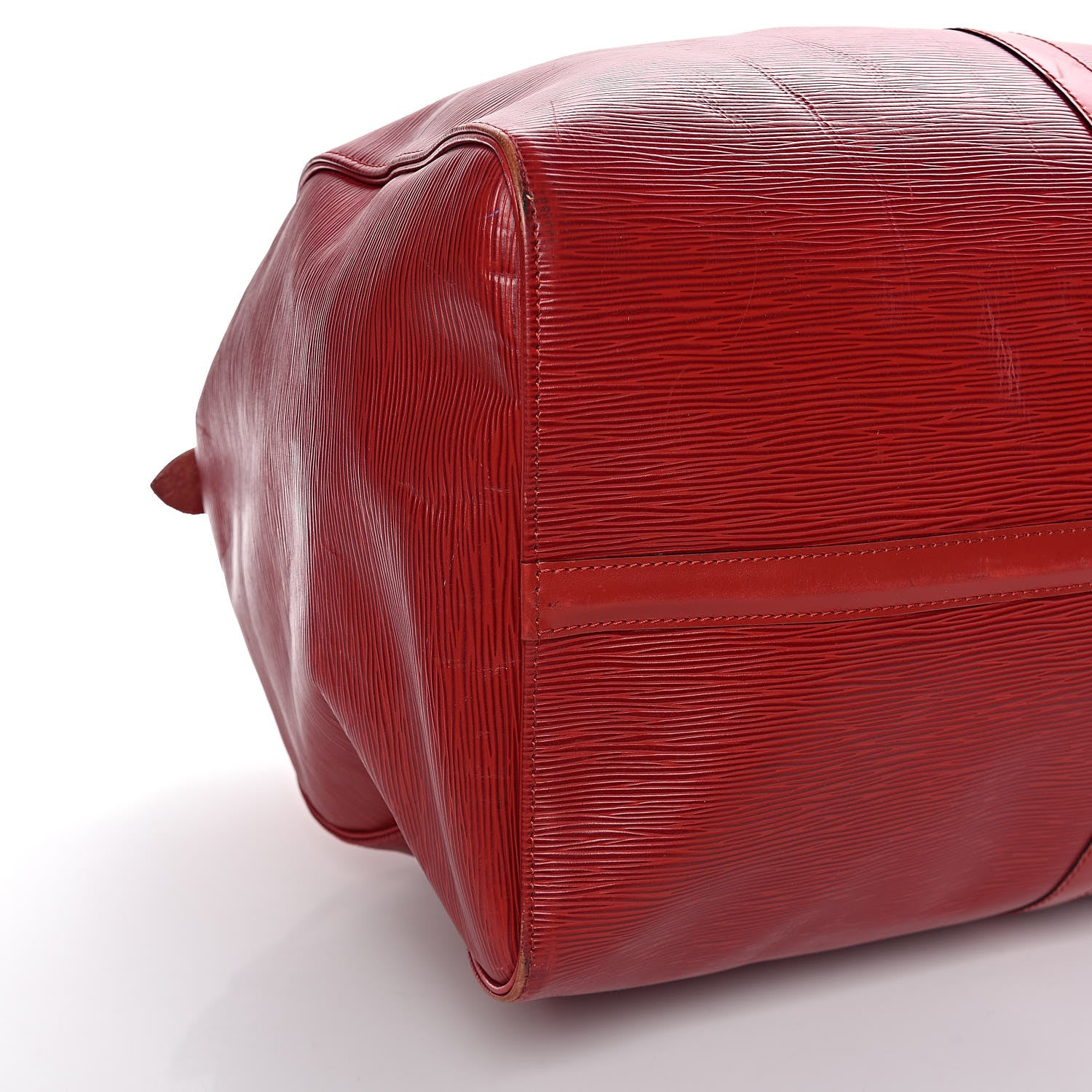 Louis Vuitton Epi Keepall 55 Castillan Red 18 of 26