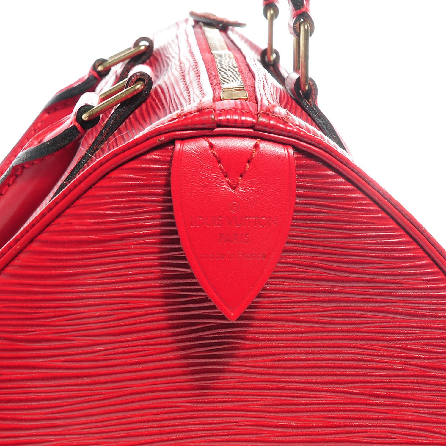 Louis Vuitton Epi Speedy 30 Rouge 7 of 7