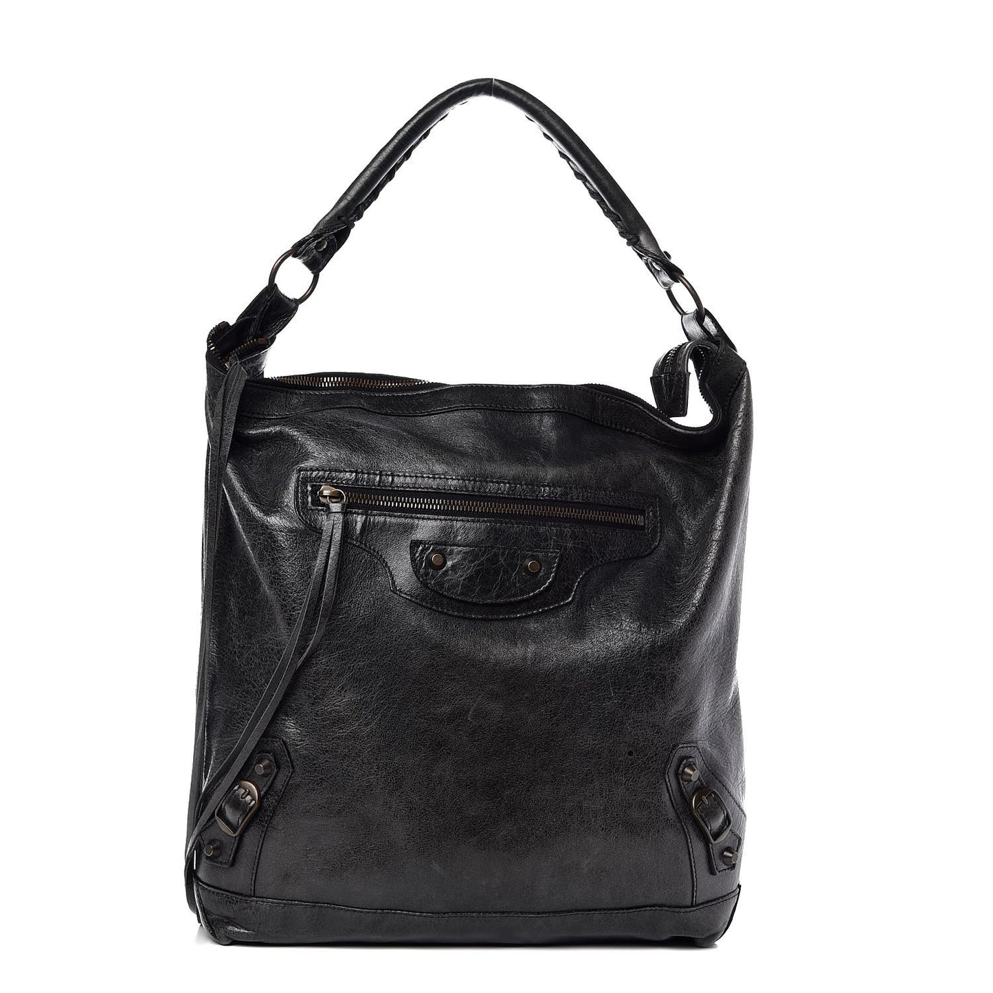 Chevre Classic Hardware Day Hobo Anthracite