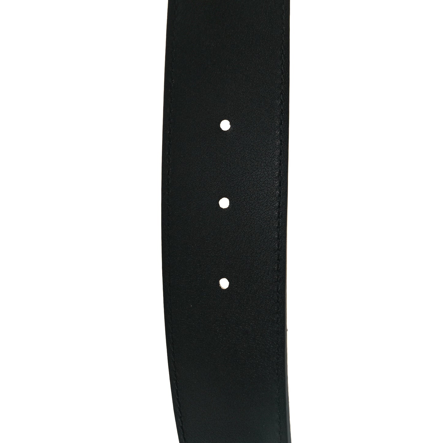 Calfskin Ceramic Glass Double G 40mm Belt 85 34 Black Multicolor