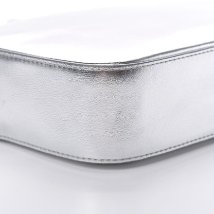Jimmy Choo Metallic Calfskin Athini Camera Bag Silver 8 of 10
