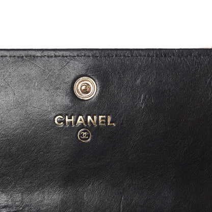 Chanel Calfskin CC Flap Wallet Black 6 of 14