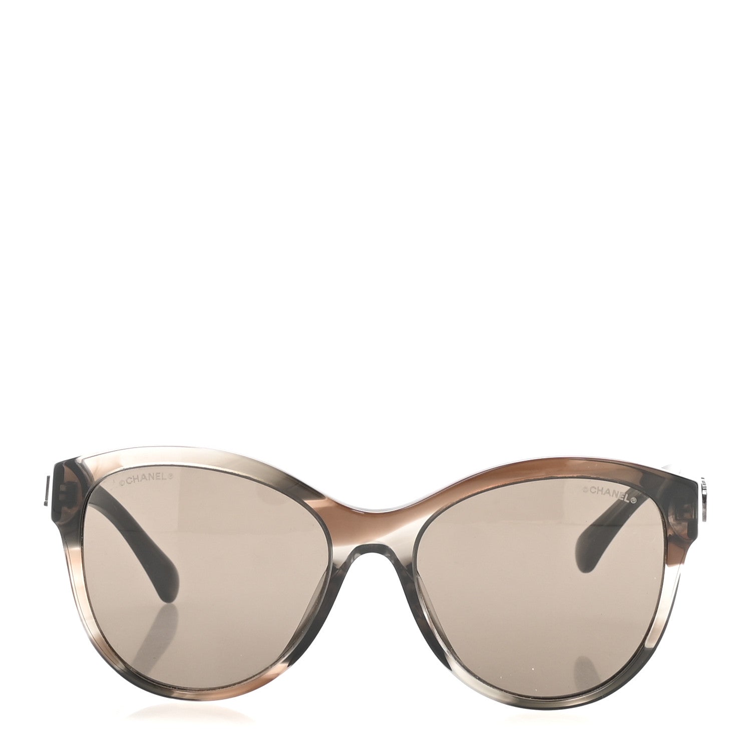 Chanel Acetate Pantos Logo Sunglasses 5458-A Brown 1751740