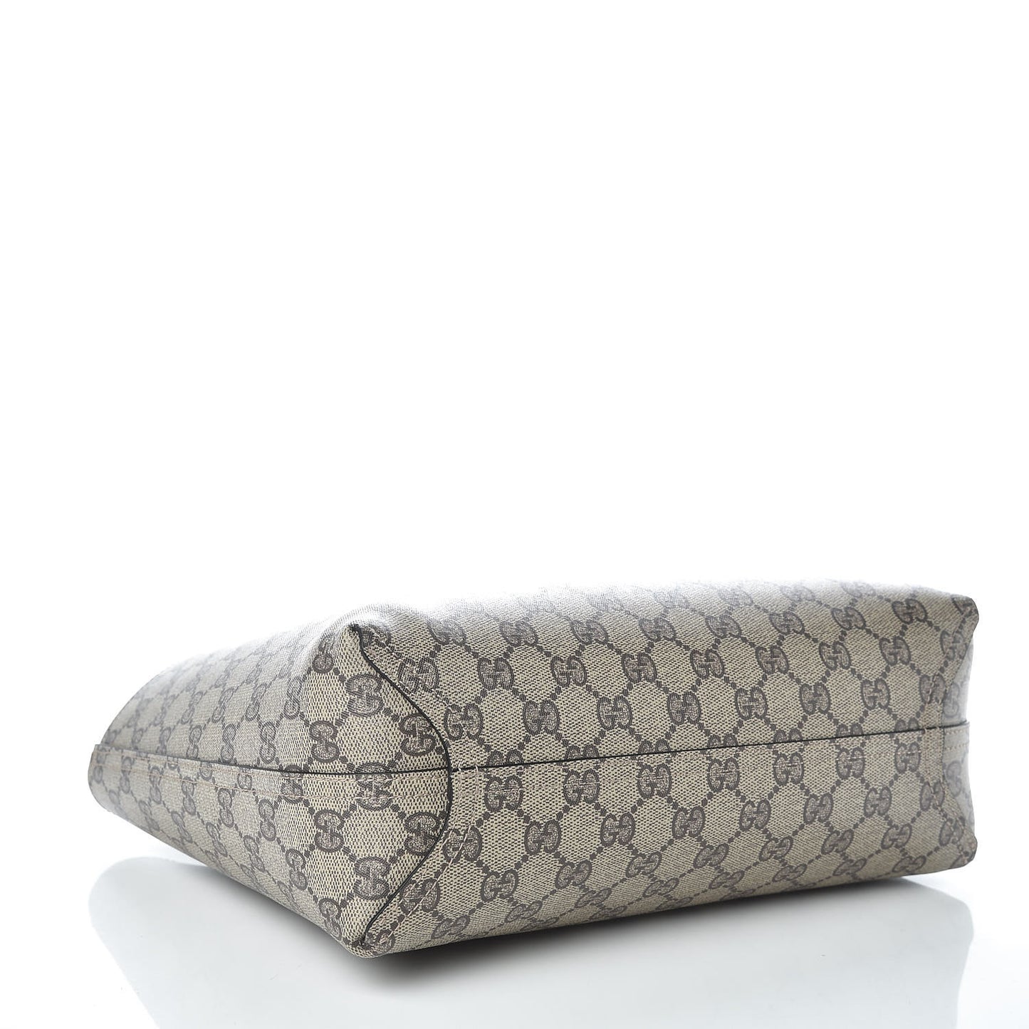 GG Supreme Monogram Small Reversible Tote Beige Black