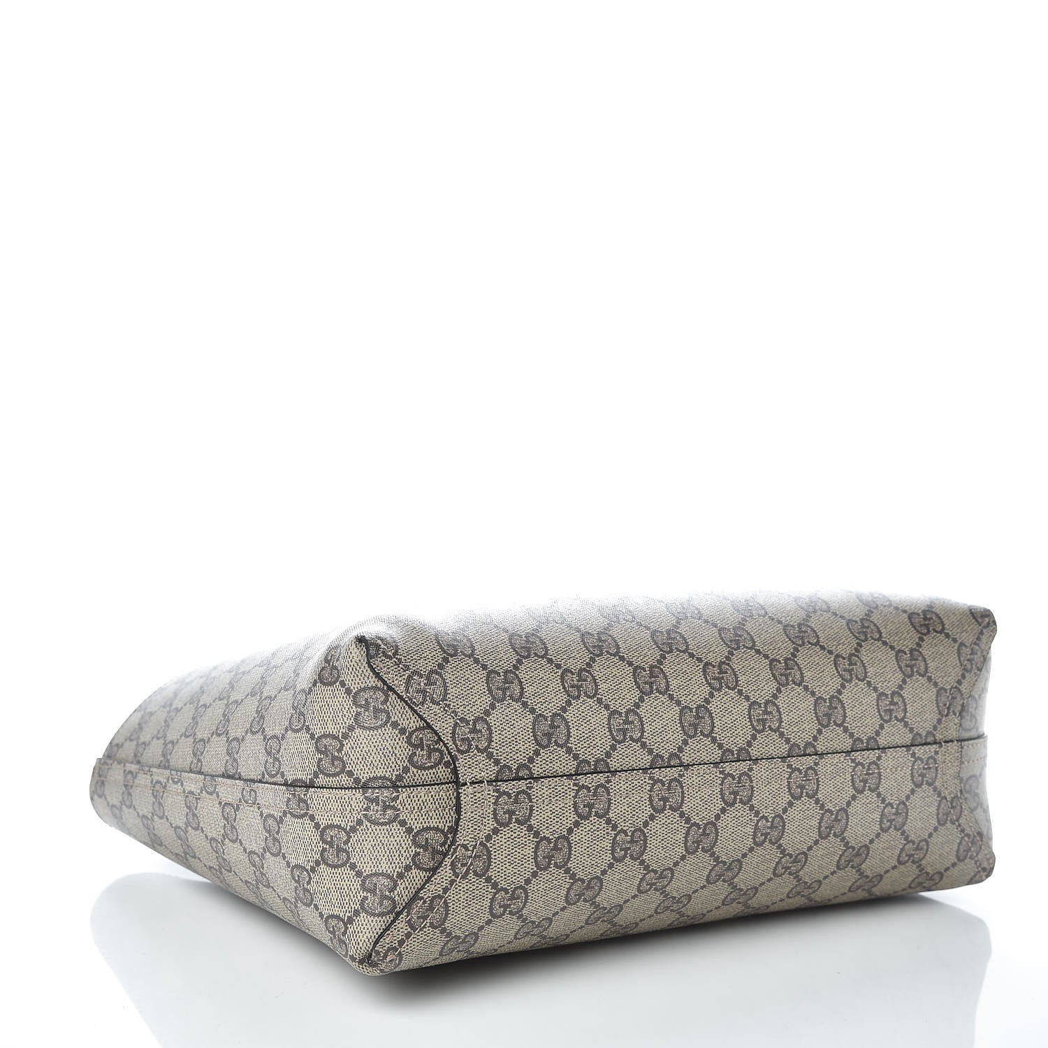 Gucci GG Supreme Monogram Small Reversible Tote Beige Black 4 of 13