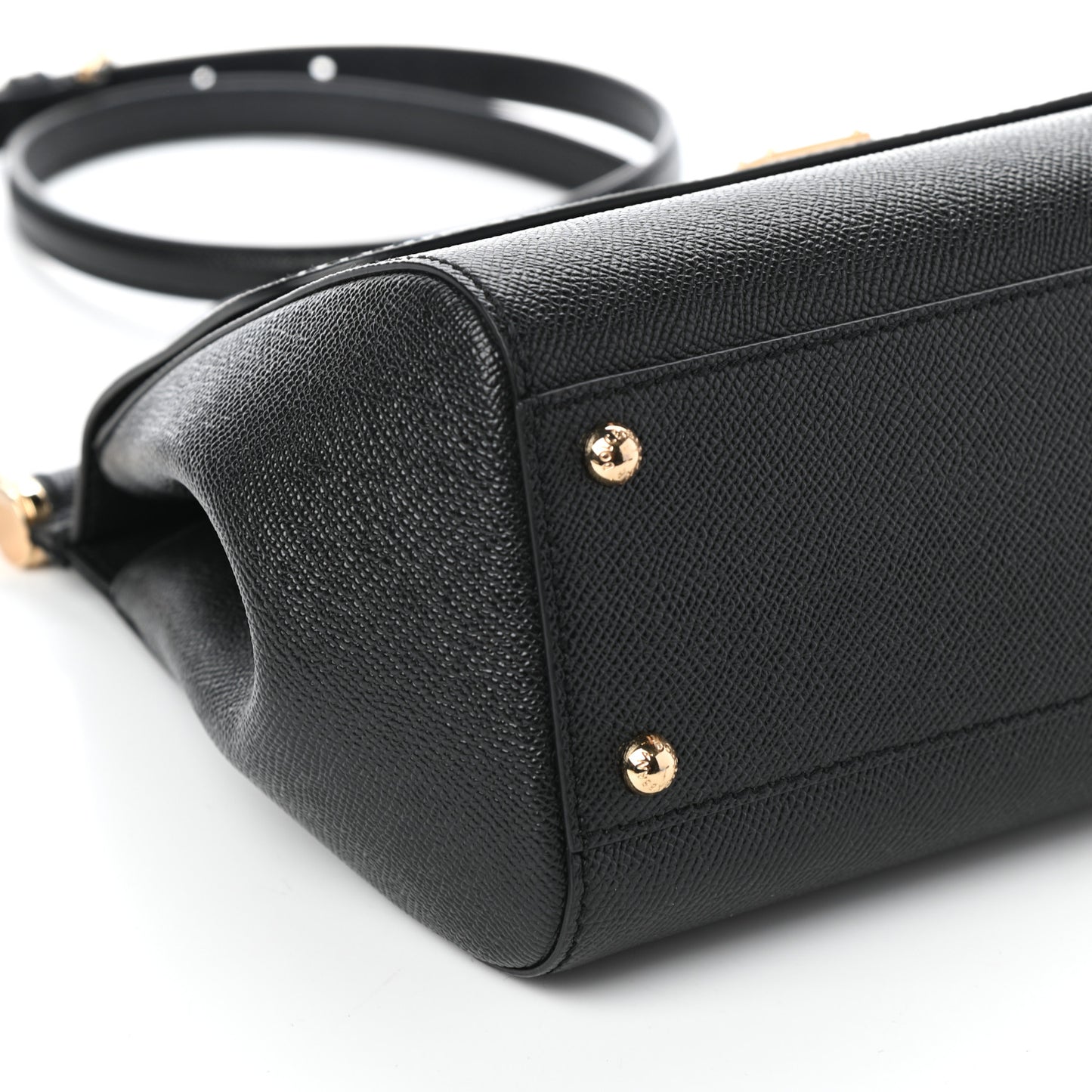 Dauphine Medium Miss Sicily Satchel Black