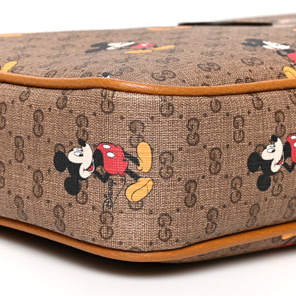 Gucci X DISNEY Mini Vintage GG Supreme Monogram Mickey Mouse Small Belt Bag 85 34 Beige Vintage Sun Oil 10 of 11