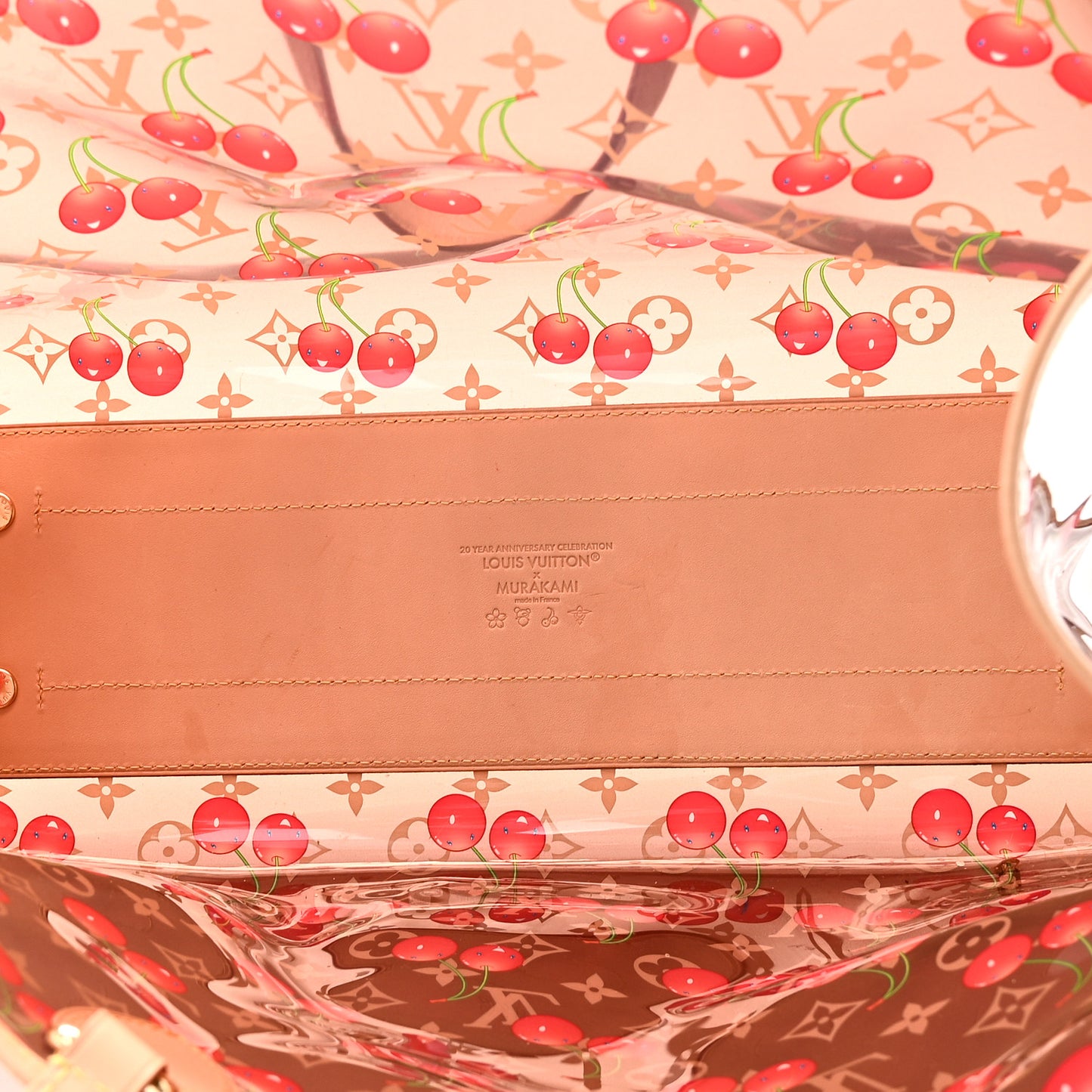 LV X TM Crystal Monogram Cerises Onthego GM