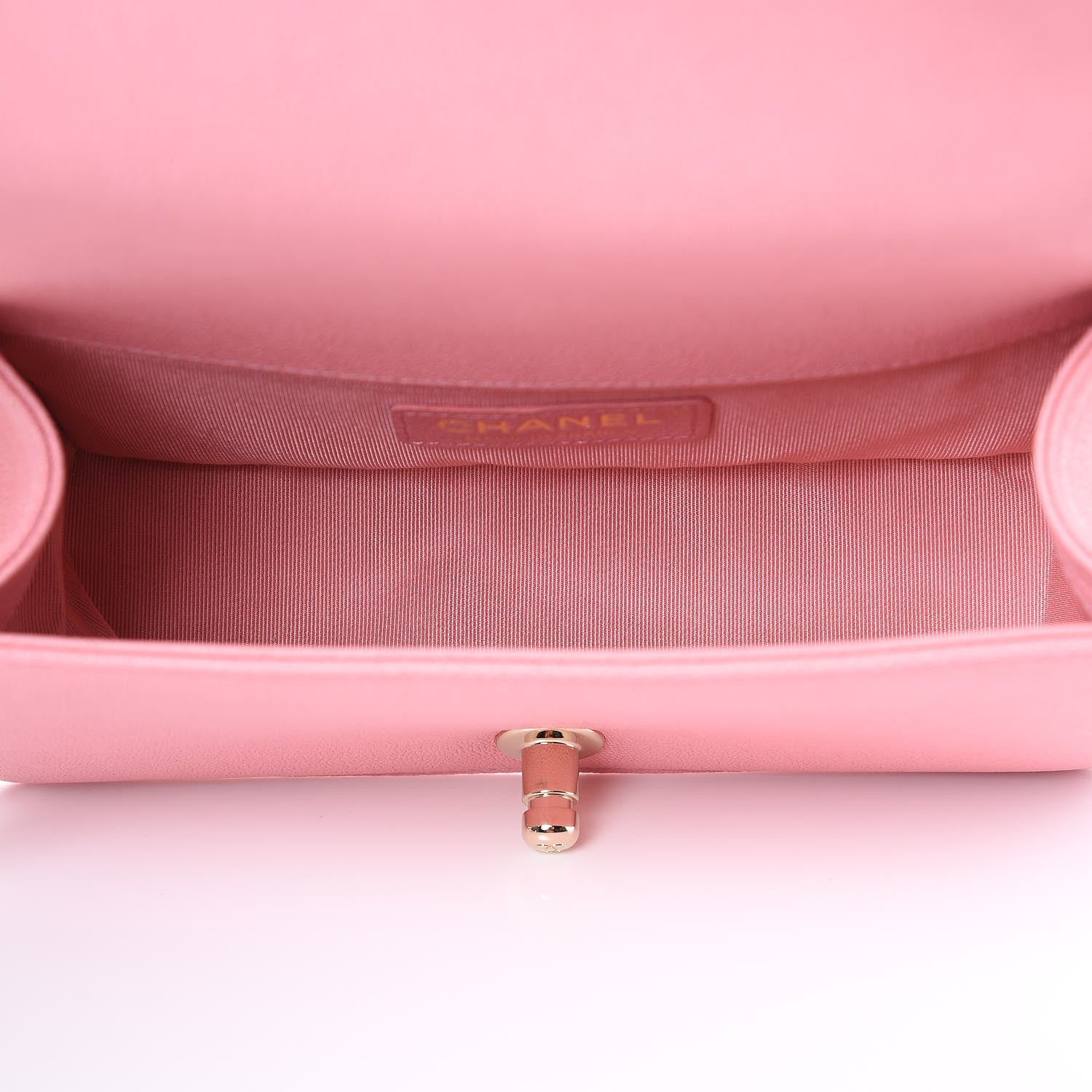 Chanel Caviar Quilted Small Boy Flap Pink 5 of 9