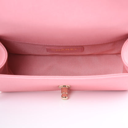Chanel Caviar Quilted Small Boy Flap Pink 5 of 9