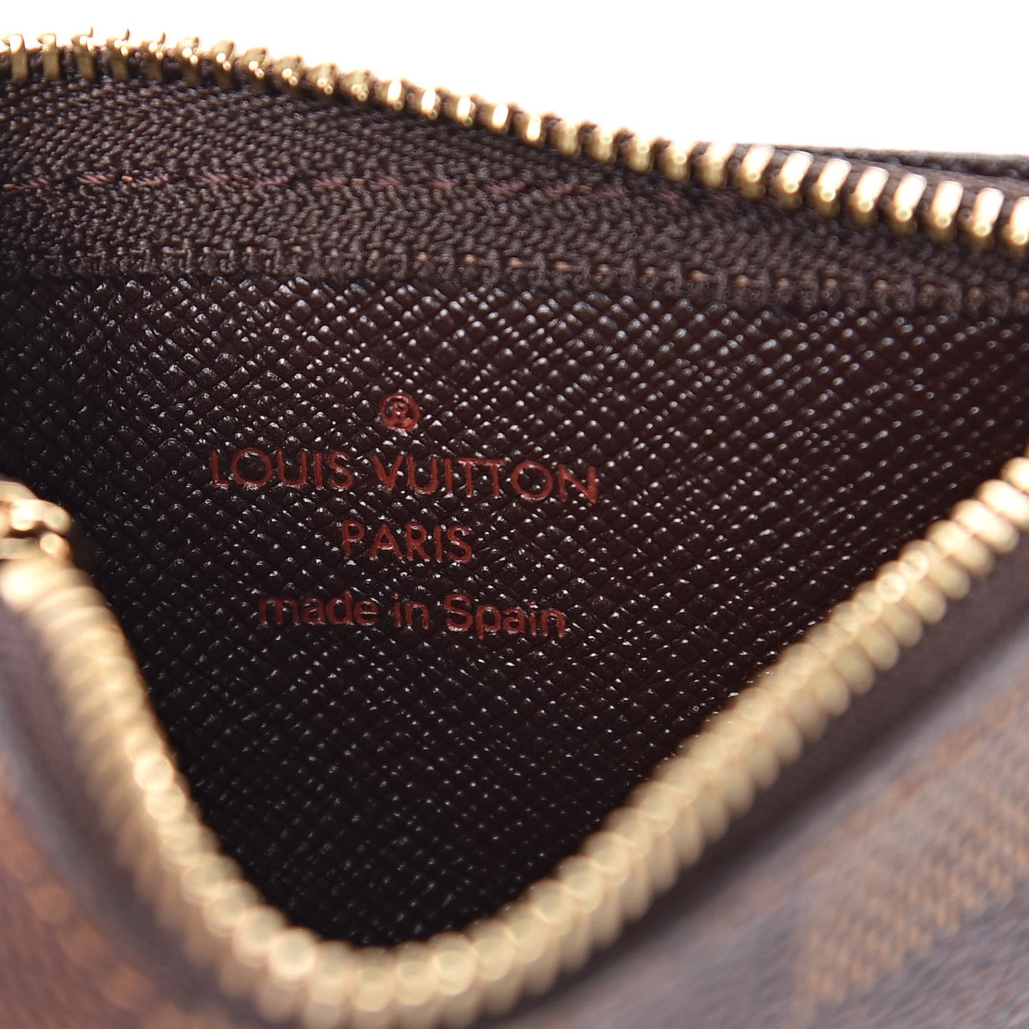 Damier Ebene Key Pouch