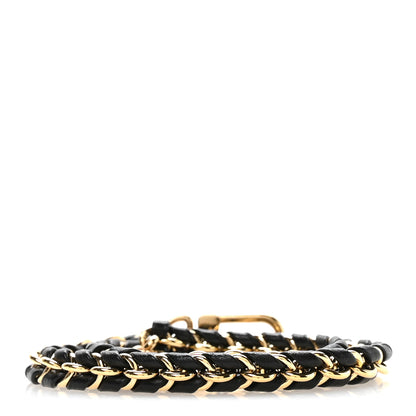 Louis Vuitton Calfskin Multi Pochette Chain Shoulder Strap Black Gold 2 of 3