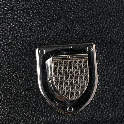 Christian Dior Grained Calfskin Medium Diorama Flap Bag Black 16 of 18
