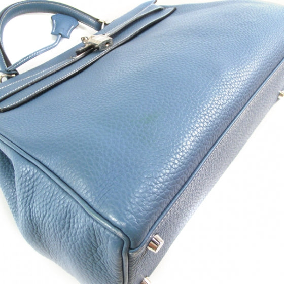 Hermes Togo Kelly 35 Blue Jean 6 of 15
