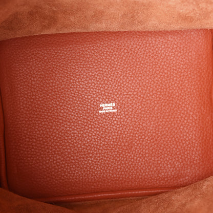 Hermes Taurillon Clemence Picotin Lock 22 PM Terre Battue 5 of 11