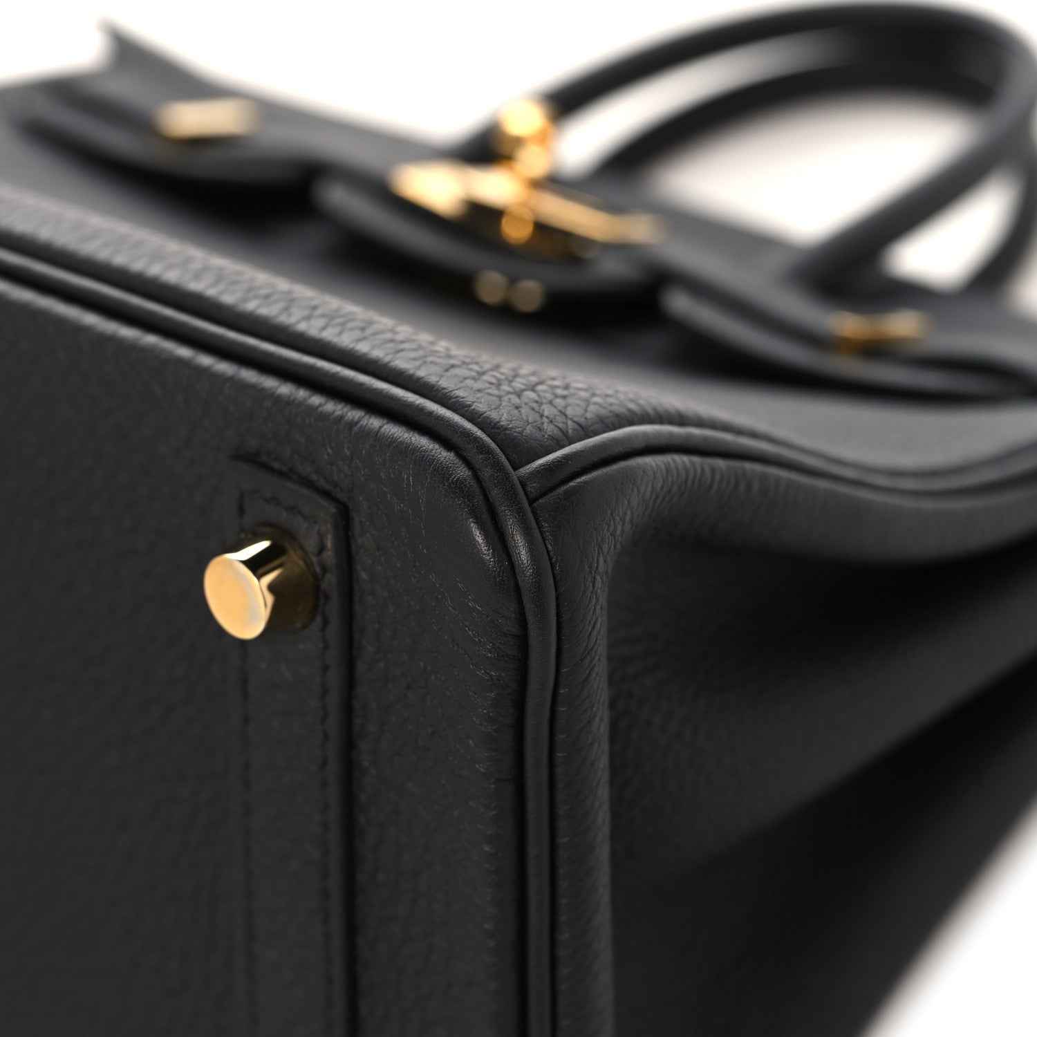 Hermes Togo Birkin 25 Black 10 of 13