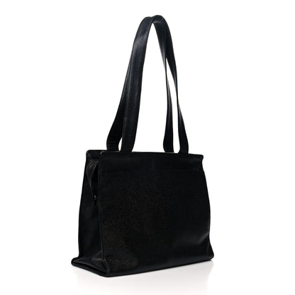 Chanel Caviar CC Tote Black 3 of 14