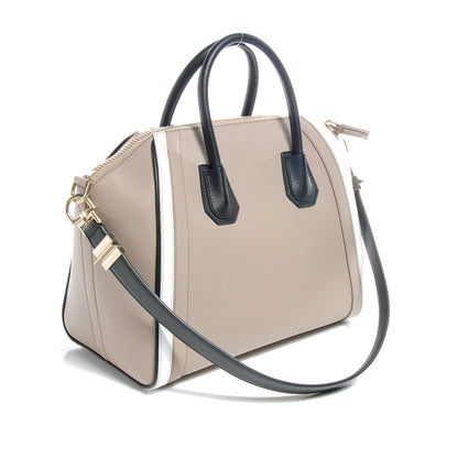 Givenchy Goatskin Medium Tri-Color Antigona Black White Beige 3 of 7