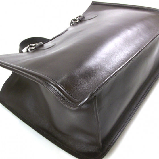 Chanel Calfskin Open Tote Chain Briefcase Bag 5 of 12