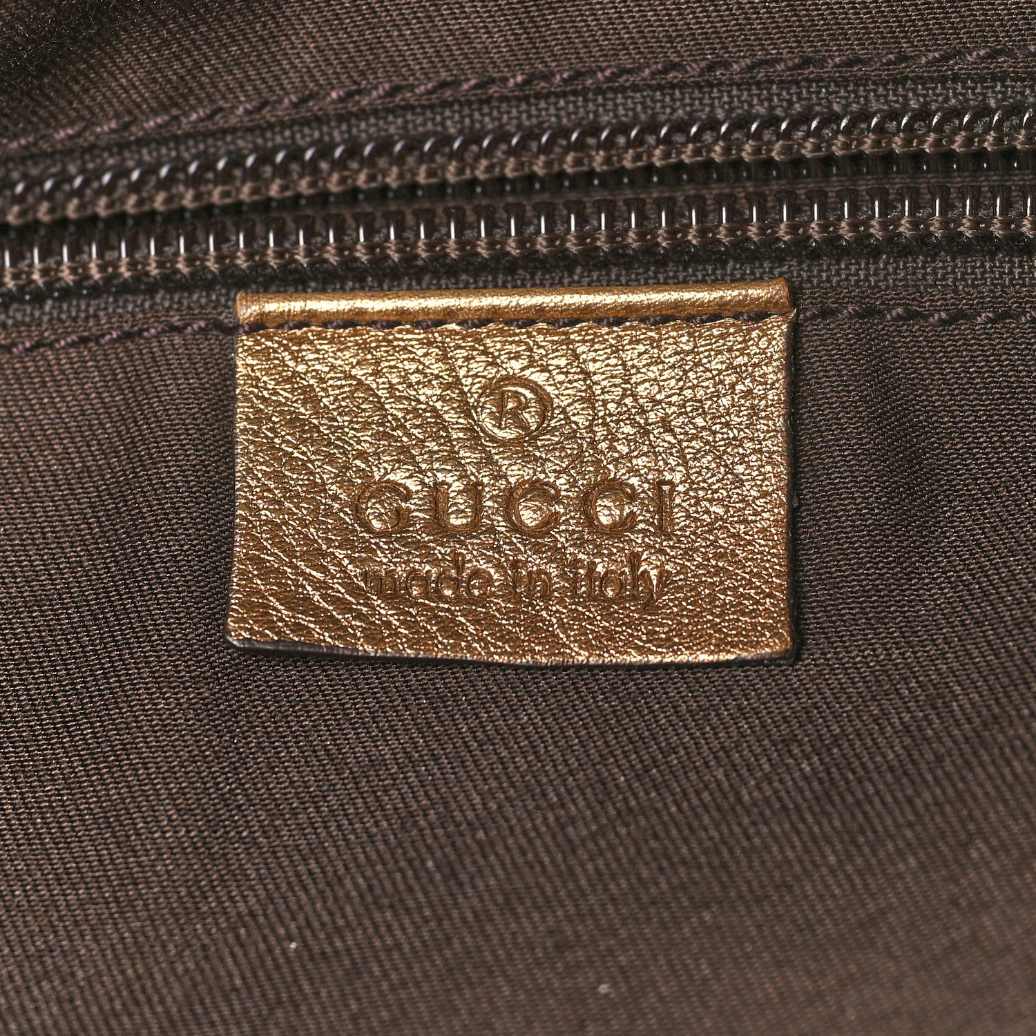 Gucci Monogram Web Medium Half Moon Hobo Gold Pink 6 of 10